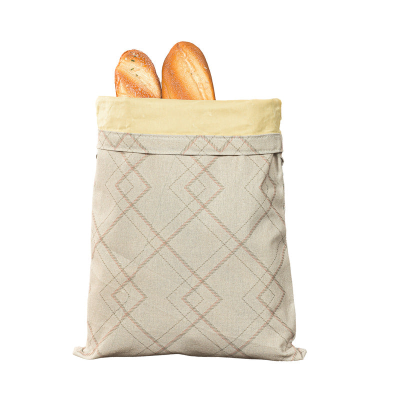 Bolsas reutilizables de cera de abeja para pan – Bolsas de algodón con forro de cera de abeja natural para almacenamiento en congelador y nevera