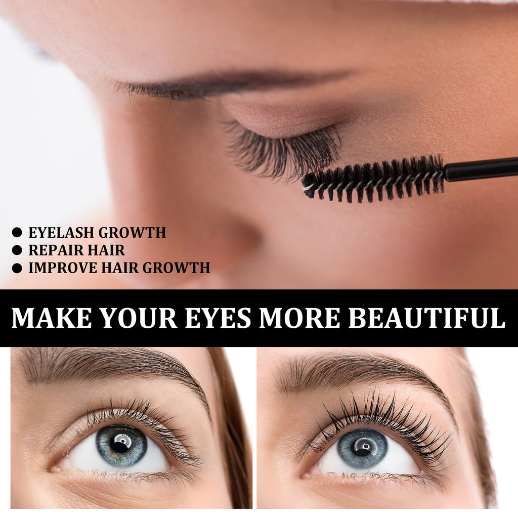 Castor Oil Mascara Daily Natural Eyelash Curl & Curl Beauty Gentle Moisturizing Treatment