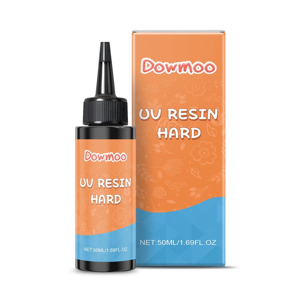 Dowmoo UV Curing Adhesive Handmade DIY High Transparency Epoxy Resin Creative Curing Adhesive