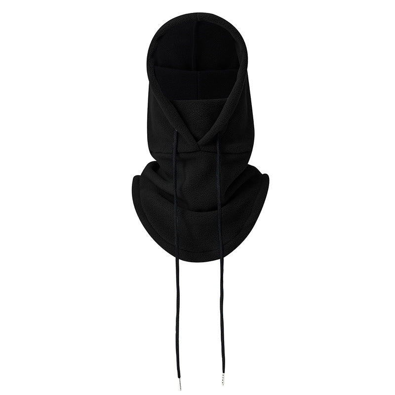 Winter Outdoor Cycling Hat, Warm Thickened Neck Warmer, Ski Headgear, Polar Fleece Face Mask