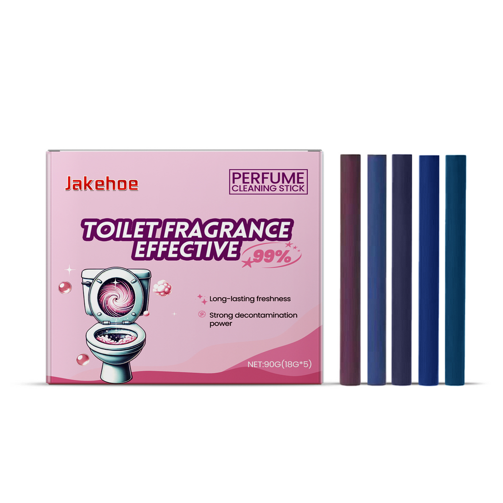 Jakehoe Eau De Toilette Stick Toilet Cleaning Deodorizing Odor Cleaning Toilet Fragrant Beautiful Fresh Toilet Cleaning Stick