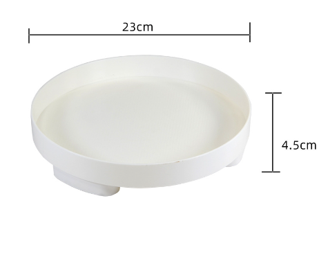 Bandeja de almacenamiento de cosméticos para escritorio, bandeja decorativa para la entrada