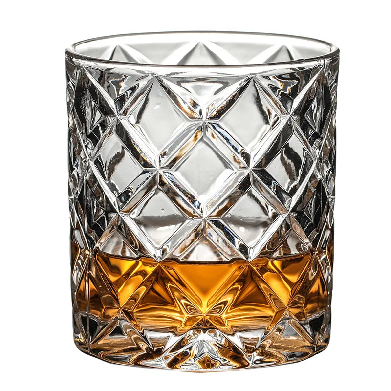 Modische Whiskygläser, Scotch Whisky, Bourbon, Cocktails, RUM, langlebige Whiskygläser