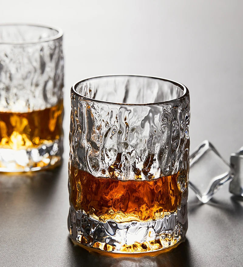 Modische Whiskygläser, Scotch Whisky, Bourbon, Cocktails, RUM, langlebige Whiskygläser