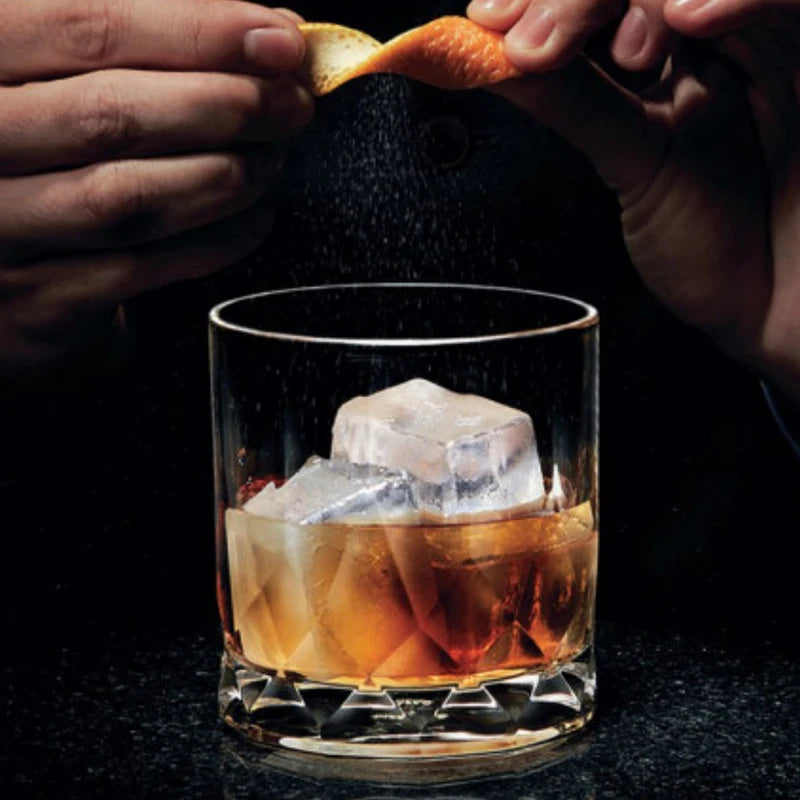 Modische Whiskygläser, Scotch Whisky, Bourbon, Cocktails, RUM, langlebige Whiskygläser
