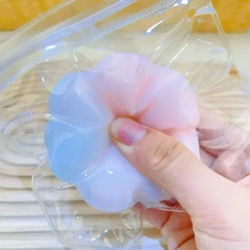 Halloween Dark Starry Sky Series Cat Claw Squishy Fidget Toy Cute Cat Paw Silikon Slow Rebound Pinch Dekompressionsspielzeug