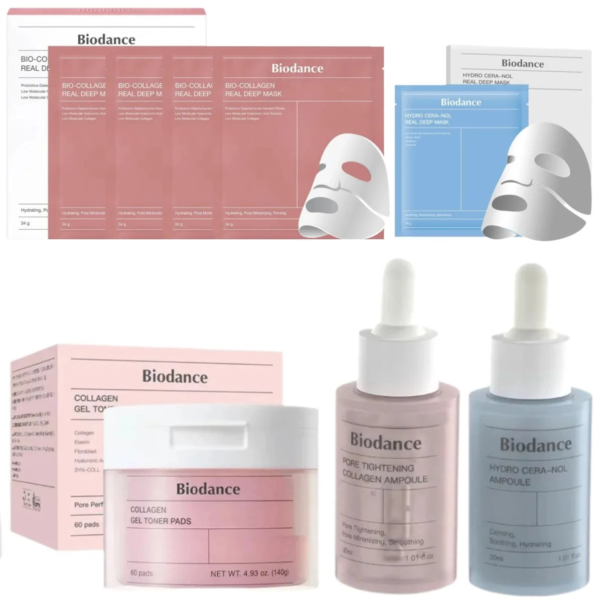 Mit Bio-Kollagen Schlafmaske Kollagen-Gesichtsmaske Hautbarriere-Reparatur Ampullen-Essenz Hyaluronsäure Feuchtigkeitsmaske Hautpflege