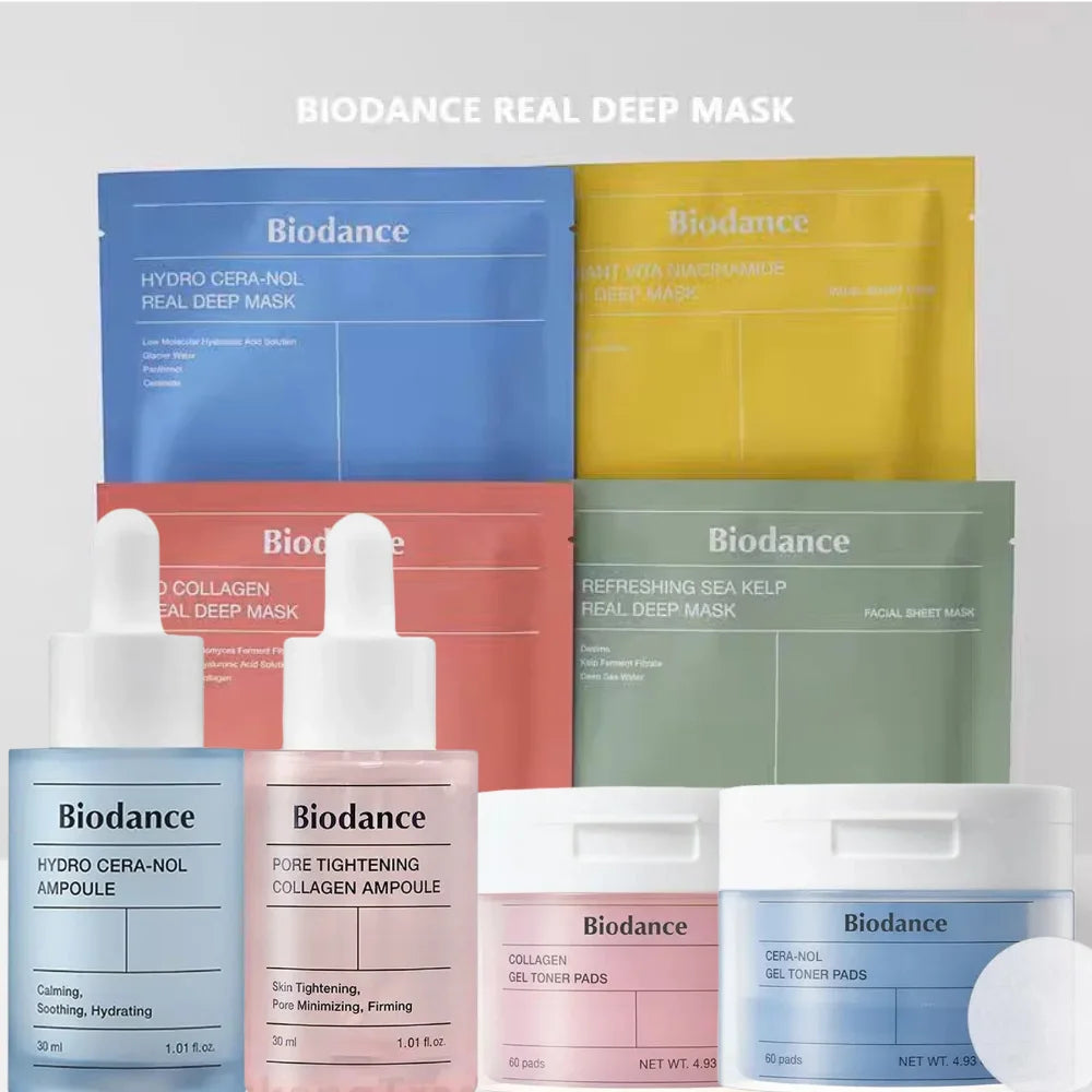 Biodance Bio-Kollagen Tiefenwirksame Hydratisierende Gel-Maske Übernacht-Feuchtigkeitspflege Gesichtsmaske Verbessert Hautelastizität Minimiert Poren Hautpflege