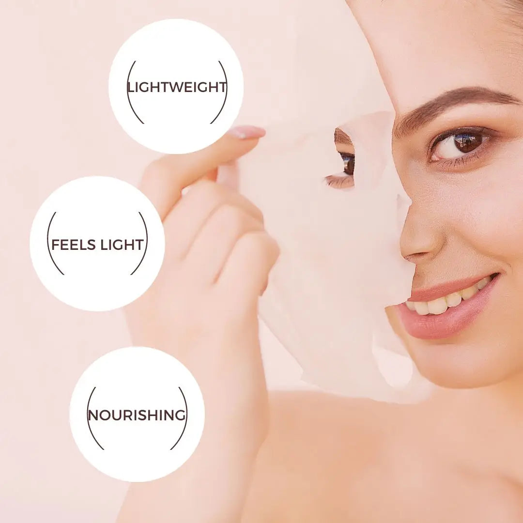 Bio-Kollagen-Gesichtsmaske, feuchtigkeitsspendende Hydrogel-Gesichtsmaske über Nacht, VC Whitening Anti-Aging-Hautpflege, 1/2/5/10/20 Stück